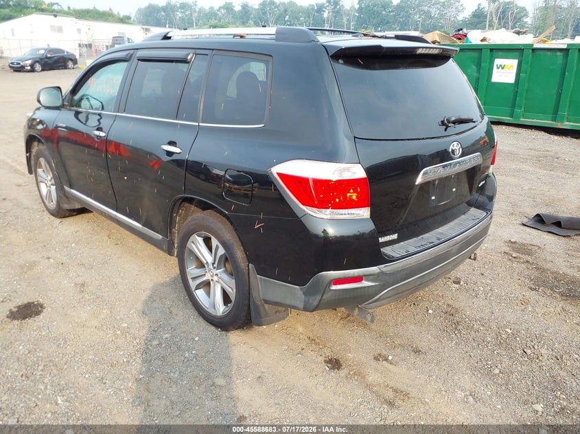 Vin: 5tddk3eh9bs054389, lot: 46087061, toyota highlander limited v6 20113