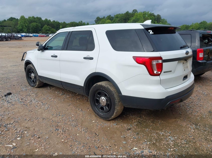 Vin: 1fm5k8ar9ggc72703, lot: 46087073, ford utility police interceptor 20163