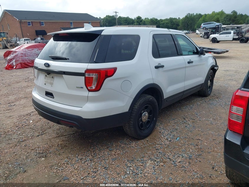 Vin: 1fm5k8ar9ggc72703, lot: 46087073, ford utility police interceptor 20164