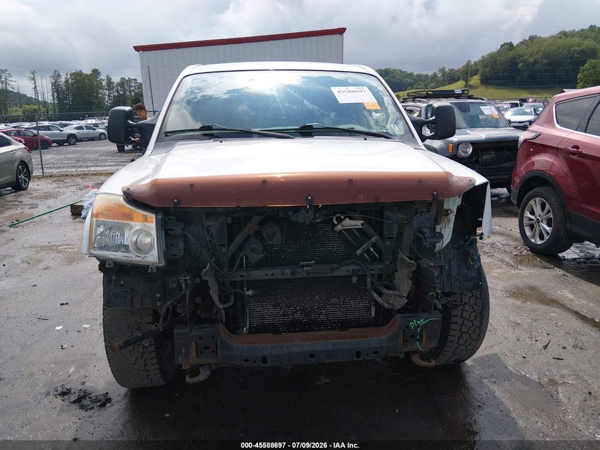 2012 Nissan Titan Sv VIN: 1N6AA0EC9CN319423 Lot: 45588697
