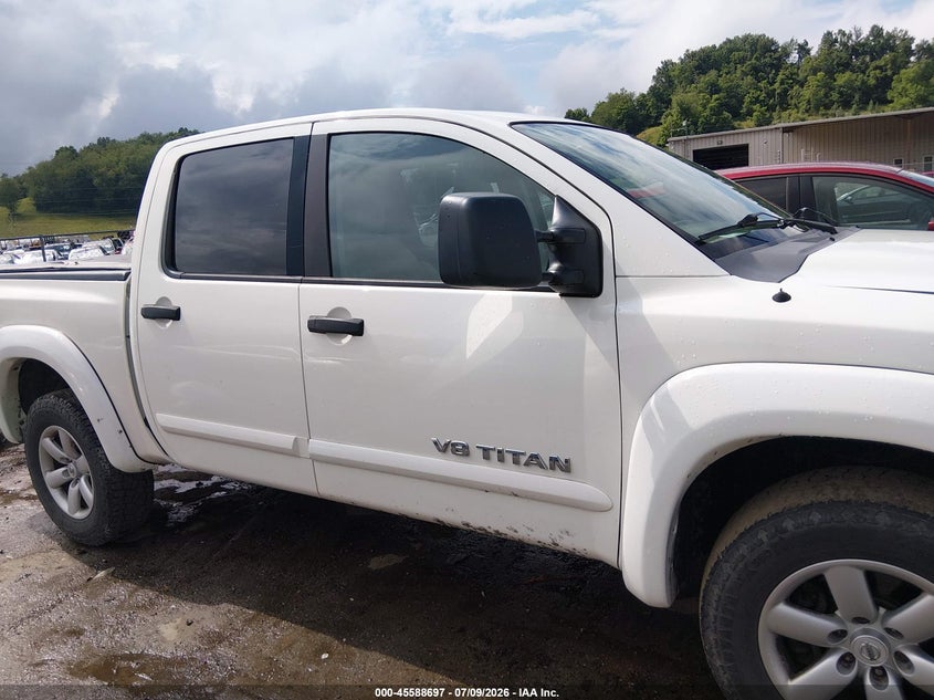 2012 Nissan Titan Sv VIN: 1N6AA0EC9CN319423 Lot: 45588697