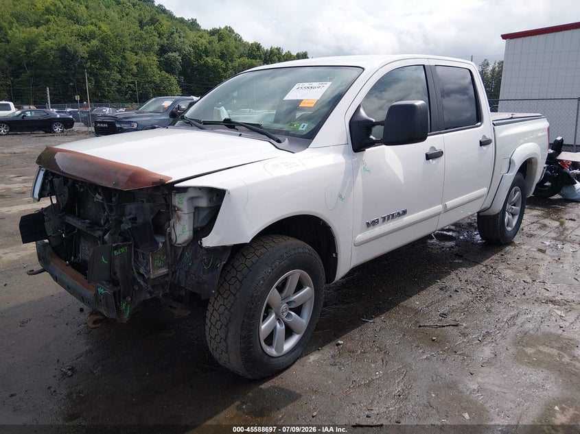 Vin: 1n6aa0ec9cn319423, lot: 46087074, nissan titan sv 20122