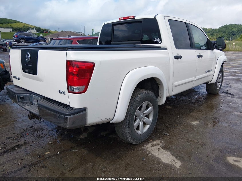 Vin: 1n6aa0ec9cn319423, lot: 46087074, nissan titan sv 20124