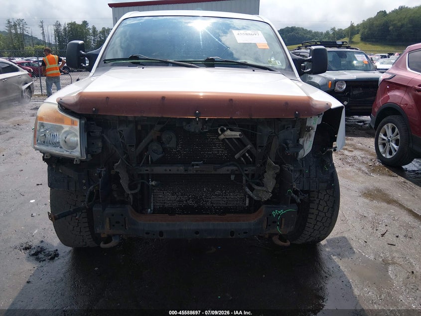 2012 Nissan Titan Sv VIN: 1N6AA0EC9CN319423 Lot: 45588697