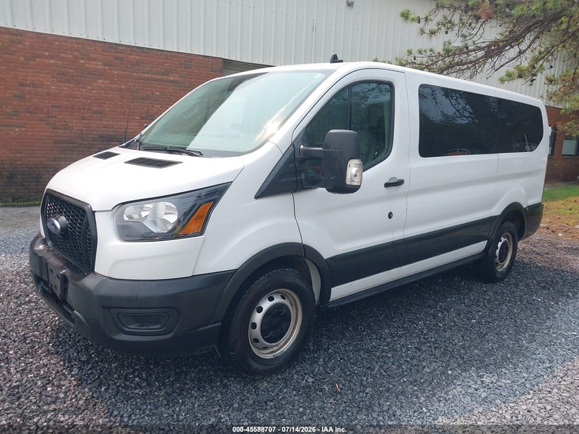 2021 FORD TRANSIT-150 PASSENGER VAN auction photo 2