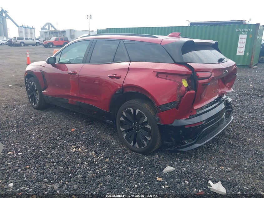 Vin: 3gnkdcrj6rs186540, lot: 46087118, chevrolet blazer ev eawd rs 20243