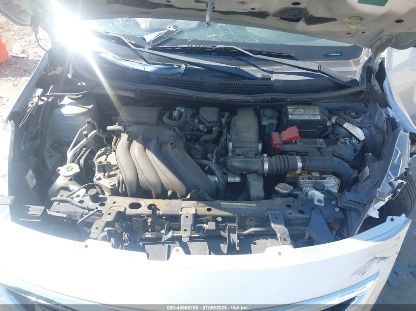 2017 NISSAN VERSA SEDAN 1.6L I-4 DOHC, VVT, 109HP