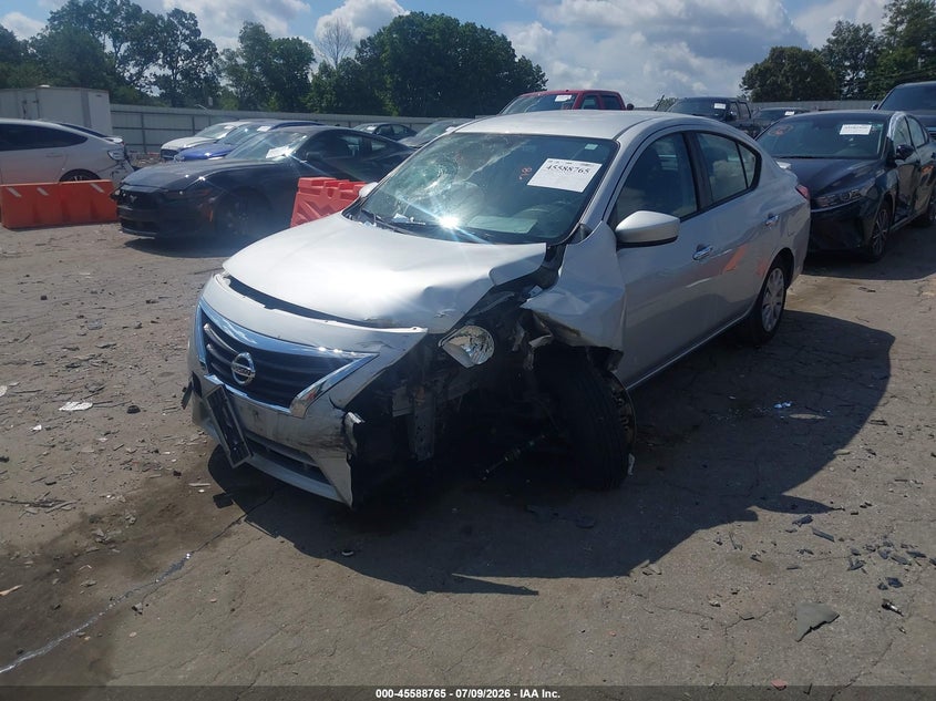 2017 NISSAN VERSA SEDAN 1.6L I-4 DOHC, VVT, 109HP