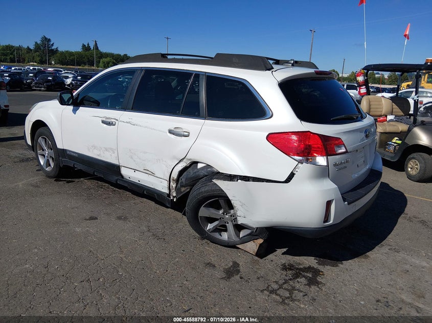 Vin: 4s4brcsc4d3287950, lot: 46087169, subaru outback 2.5i limited 20133