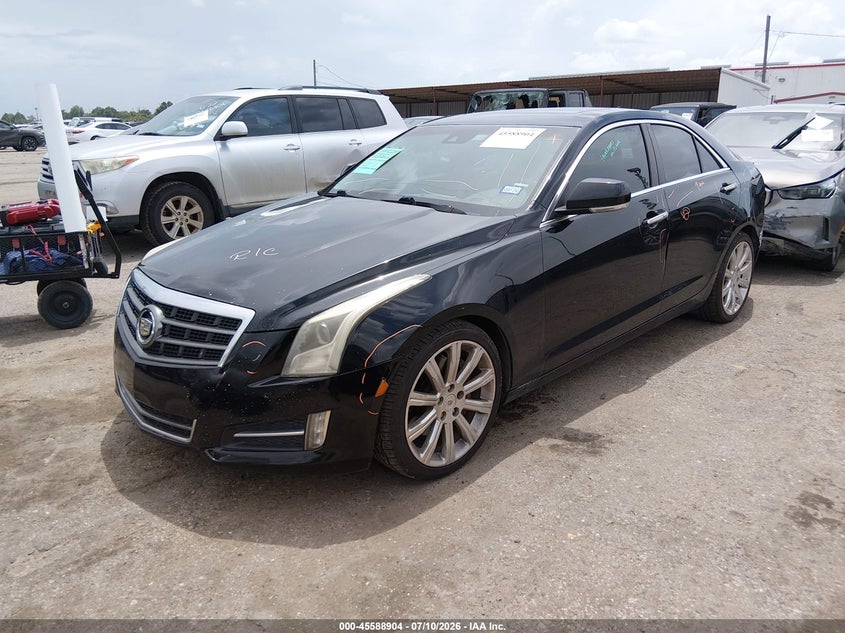 2013 Cadillac ATS, Left Rear, IAAI, VIN 1G6AC5S33D0100196 — photo 2