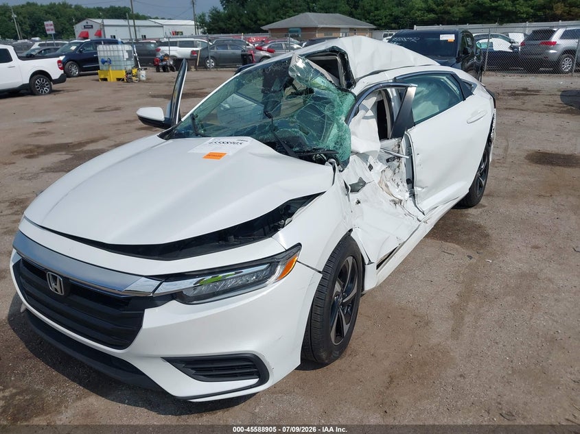 2021 Honda Insight Ex VIN: 19XZE4F53ME010134 Lot: 45588905