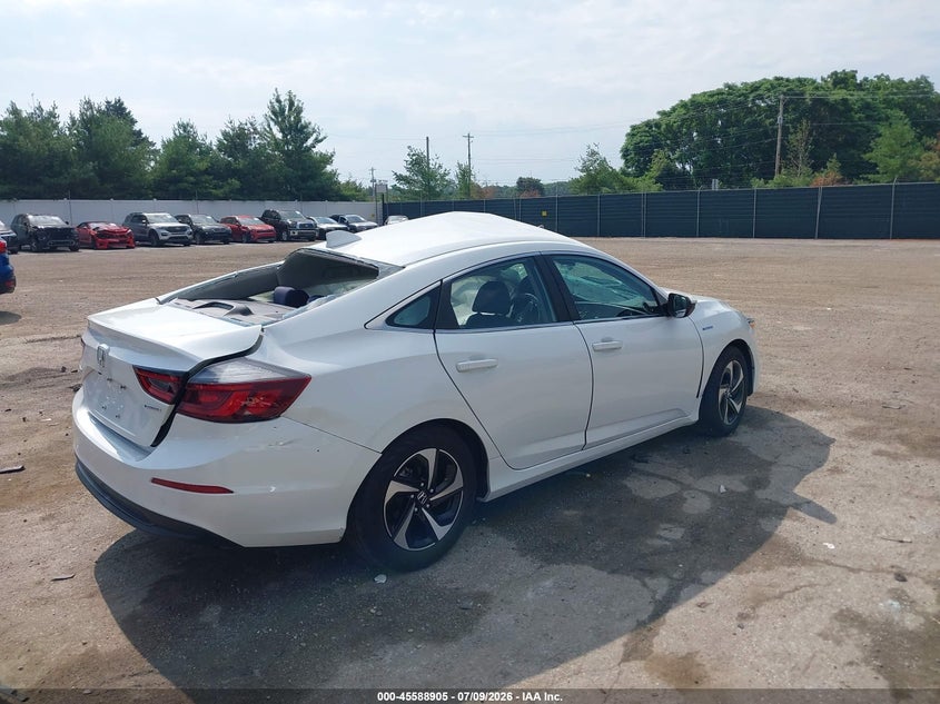 2021 Honda Insight Ex VIN: 19XZE4F53ME010134 Lot: 45588905