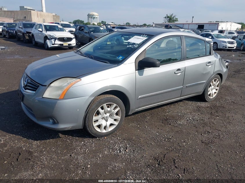2012 NISSAN SENTRA SEDAN 2.0L I-4 DOHC, VVT, 140HP