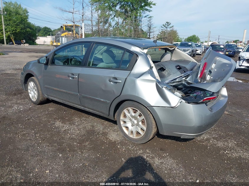 2012 NISSAN SENTRA SEDAN 2.0L I-4 DOHC, VVT, 140HP