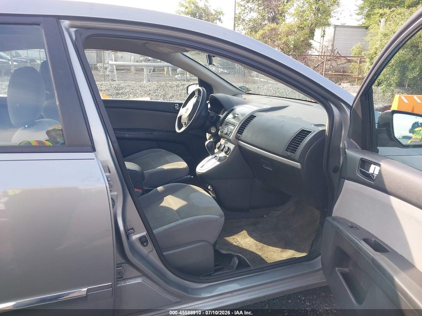 2012 NISSAN SENTRA SEDAN 2.0L I-4 DOHC, VVT, 140HP
