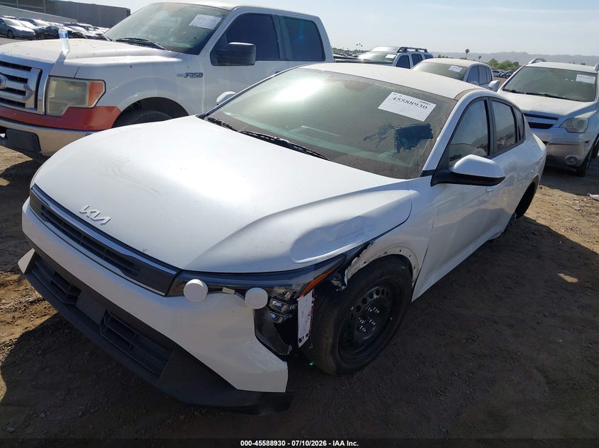 2026 Kia K4 Lx VIN: 3KPFT4DE0TE315097 Lot: 45588930