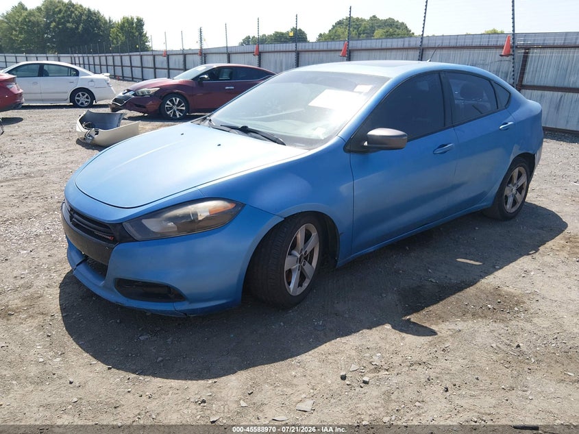 Vin: 1c3cdffa9gd817057, lot: 46087347, dodge dart sxt sport blacktop 20162