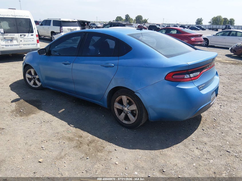 Vin: 1c3cdffa9gd817057, lot: 46087347, dodge dart sxt sport blacktop 20163