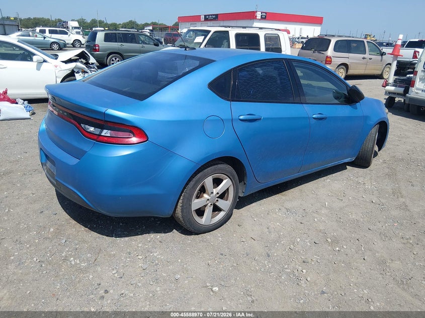Vin: 1c3cdffa9gd817057, lot: 46087347, dodge dart sxt sport blacktop 20164