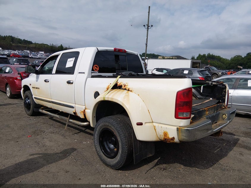 2006 DODGE RAM 3500 auction photo 3