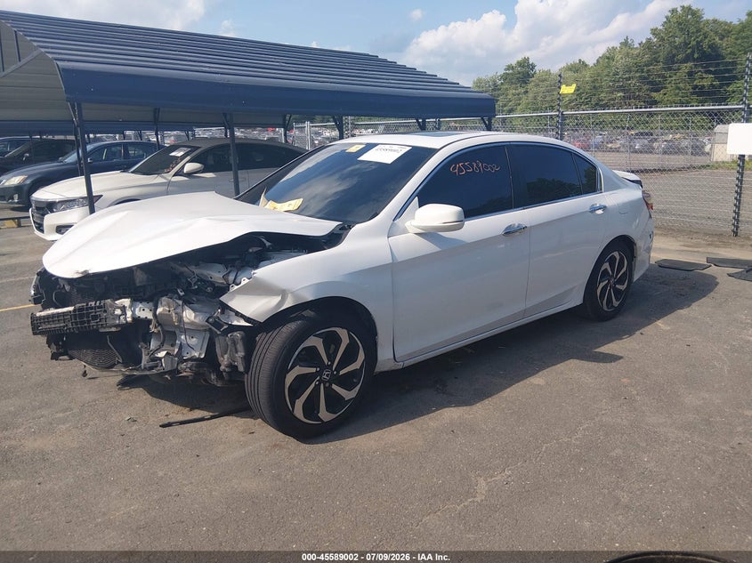 2016 Honda Accord, Front End, IAAI, VIN 1HGCR2F89GA192570 — photo 2