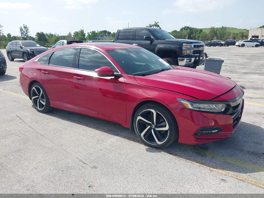 2018 HONDA ACCORD auction photo 1