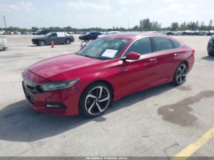 2018 HONDA ACCORD auction photo 2
