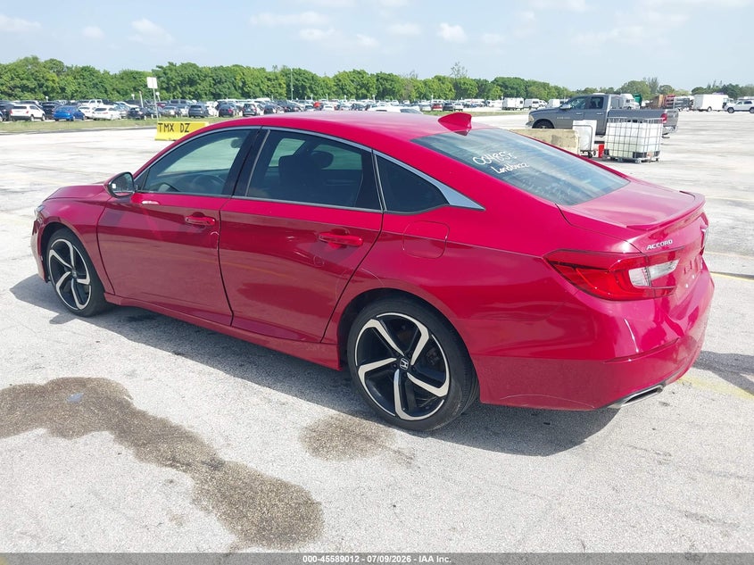 2018 HONDA ACCORD auction photo 3