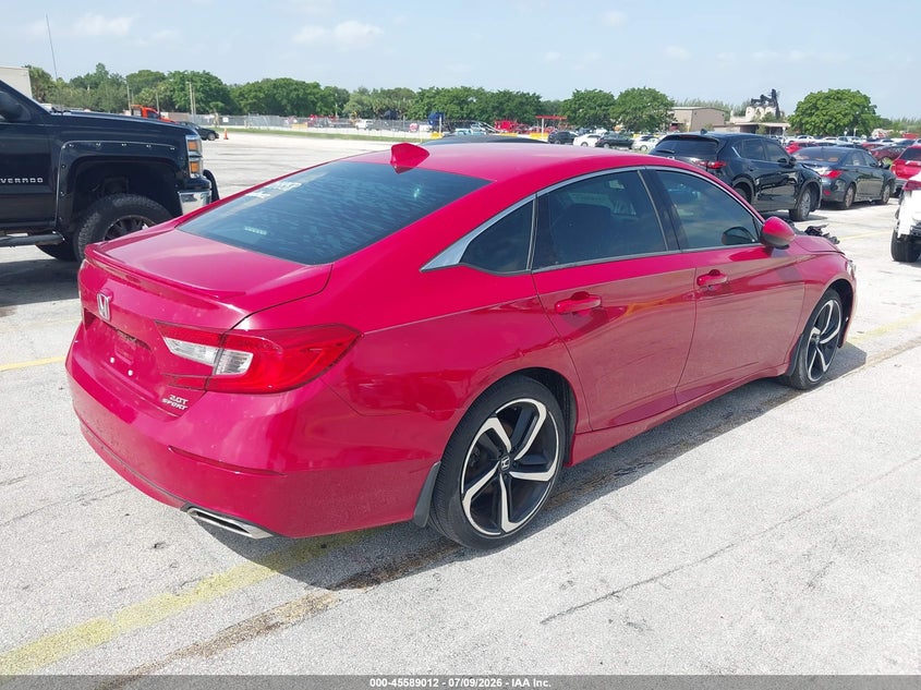 2018 HONDA ACCORD auction photo 4