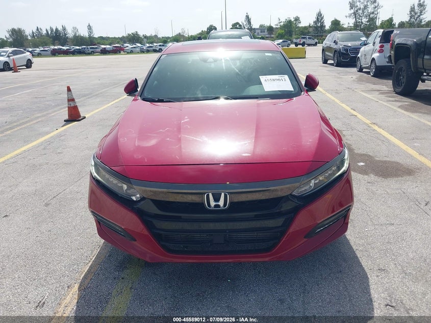 2018 HONDA ACCORD auction photo 6