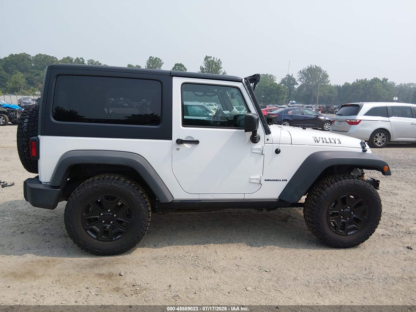 2015 Jeep Wrangler Willys Wheeler VIN: 1C4GJWAG9FL757478 Lot: 45589023