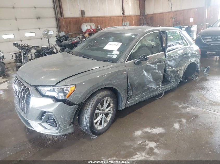 Vin: wa1decf30m1051529, lot: 46087406, audi q3 premium 45 tfsi s line quattro tiptronic 20212