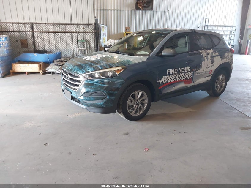 Vin: km8j23a45ju658016, lot: 46087421, hyundai tucson se 20182