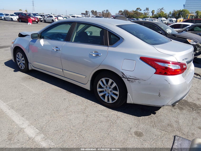 Vin: 1n4al3ap6gc119873, lot: 46087422, nissan altima 2.5 s 20163