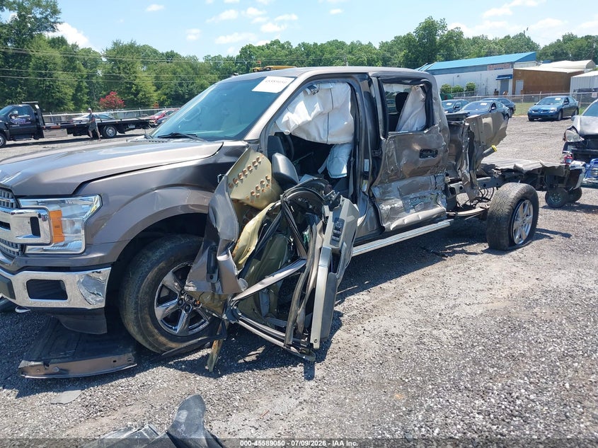 2018 Ford F-150, All Over, IAAI, VIN 1FTEW1E5XJKC70468 — photo 2