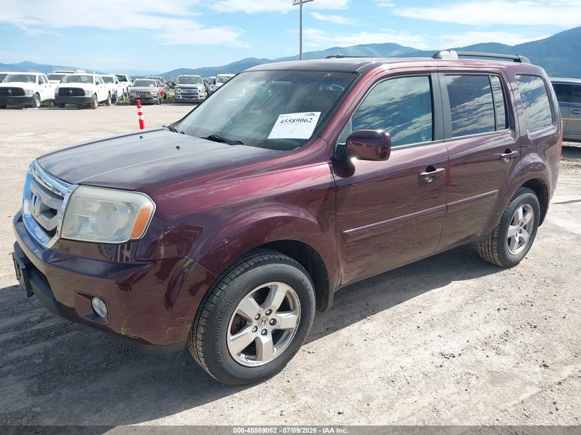 Vin: 5fnyf4h60bb070801, lot: 46087439, honda pilot ex-l 20112