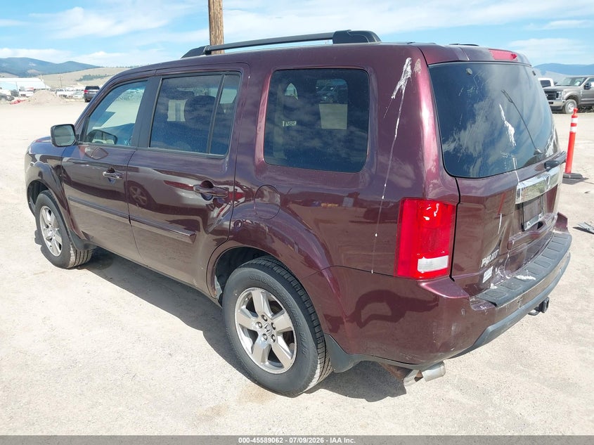 Vin: 5fnyf4h60bb070801, lot: 46087439, honda pilot ex-l 20113