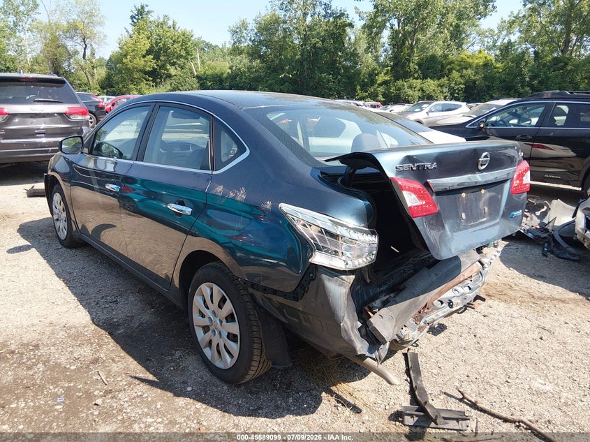 2014 NISSAN SENTRA auction photo 3
