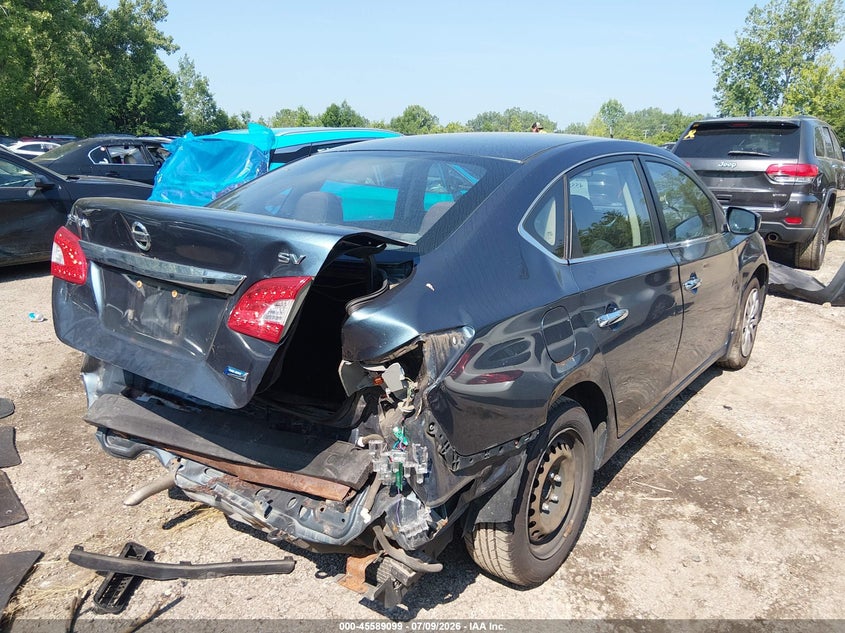 2014 NISSAN SENTRA auction photo 4