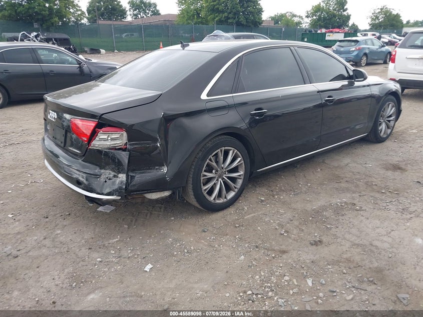 2014 AUDI A8 L auction photo 4