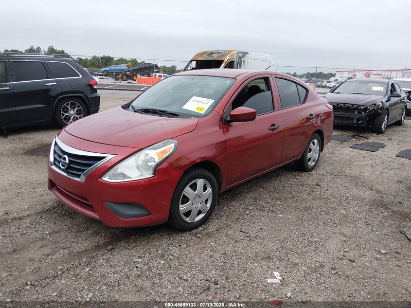 Vin: 3n1cn7ap5gl839497, lot: 46087510, nissan versa 1.6 s+ 20162
