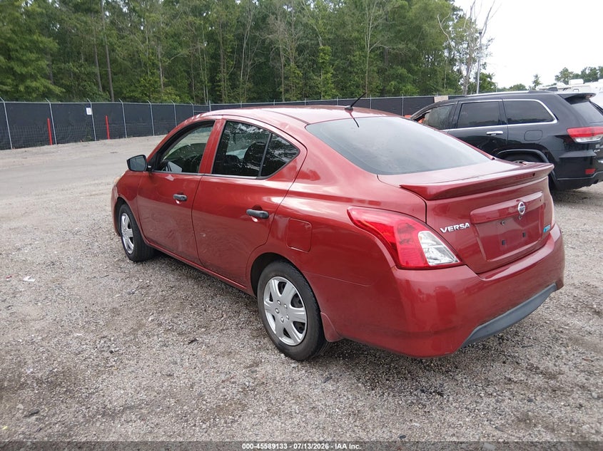 Vin: 3n1cn7ap5gl839497, lot: 46087510, nissan versa 1.6 s+ 20163