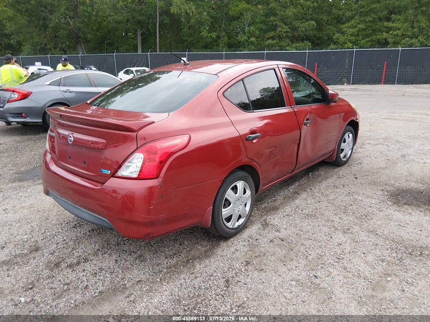 Vin: 3n1cn7ap5gl839497, lot: 46087510, nissan versa 1.6 s+ 20164