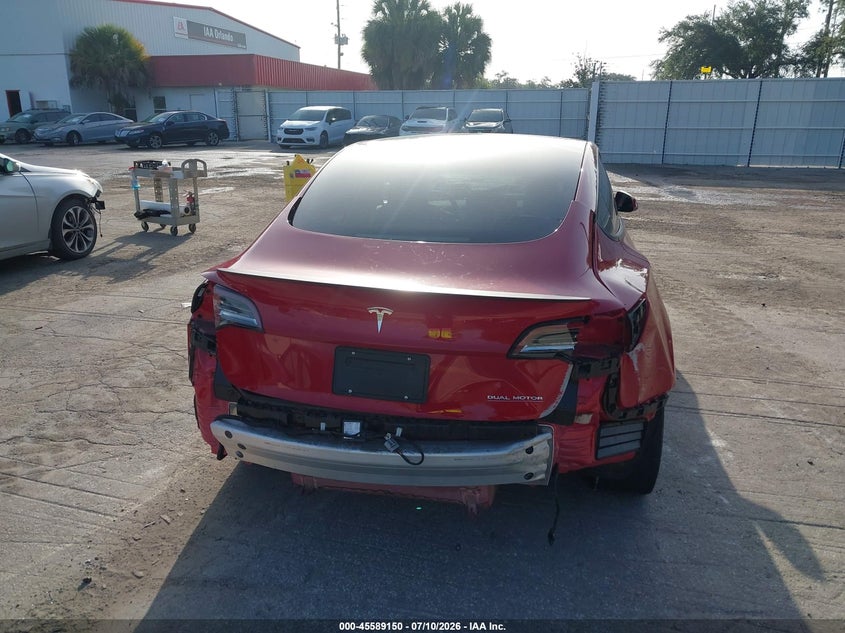 2021 TESLA MODEL 3 SEDAN ELECTRIC