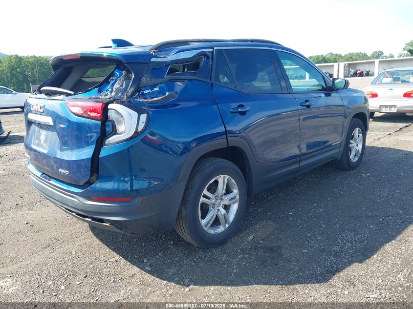 Vin: 3gkaltev3ll102292, lot: 46087534, gmc terrain awd sle 20204