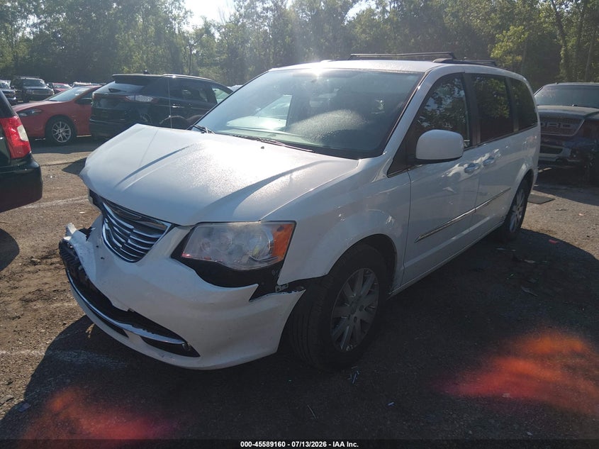 Vin: 2c4rc1bg1cr415837, lot: 46087538, chrysler town & country touring 20122