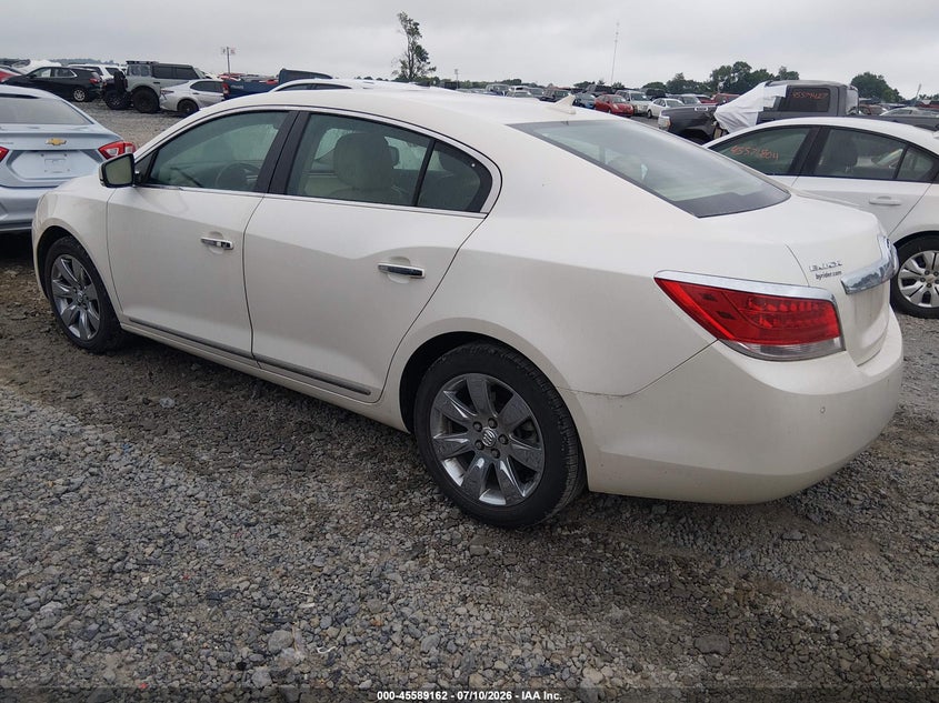 2011 BUICK LACROSSE SEDAN 3.6L V-6 DI, DOHC, VVT, 280HP