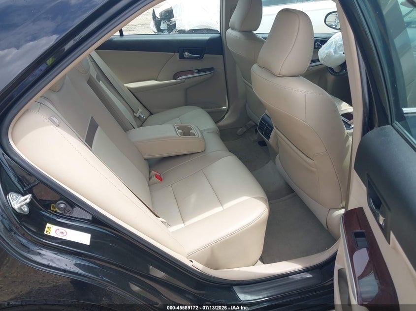 2012 TOYOTA CAMRY auction photo 8