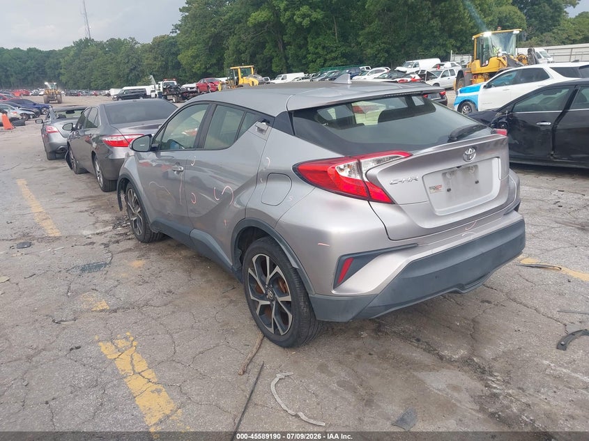 2018 Toyota C-Hr Xle VIN: JTNKHMBXXJ1007967 Lot: 45589190