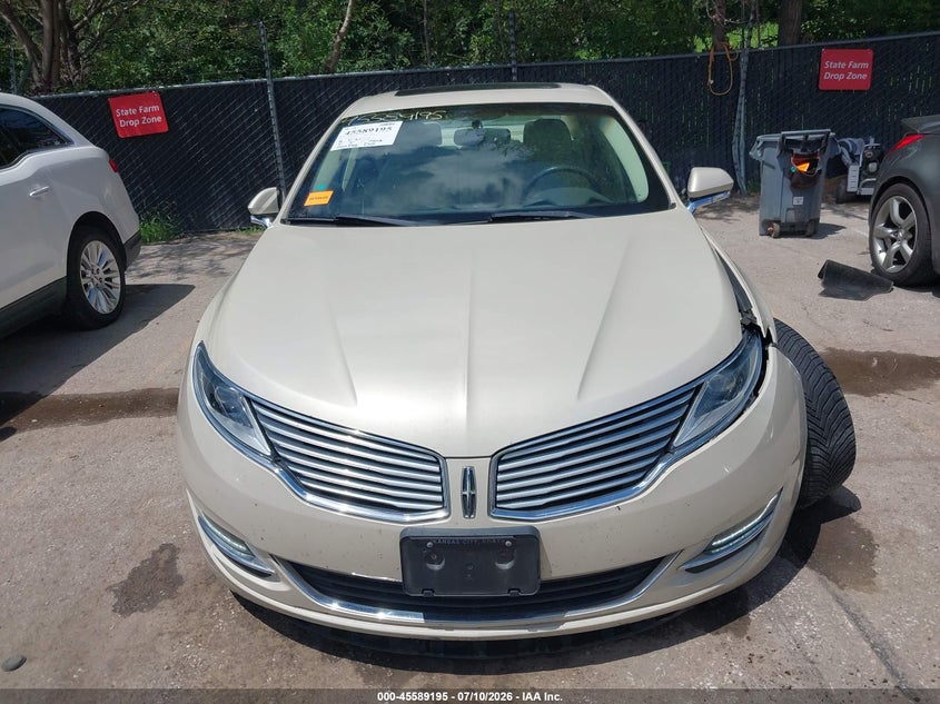 2014 Lincoln Mkz Hybrid VIN: 3LN6L2LU9ER800813 Lot: 45589195